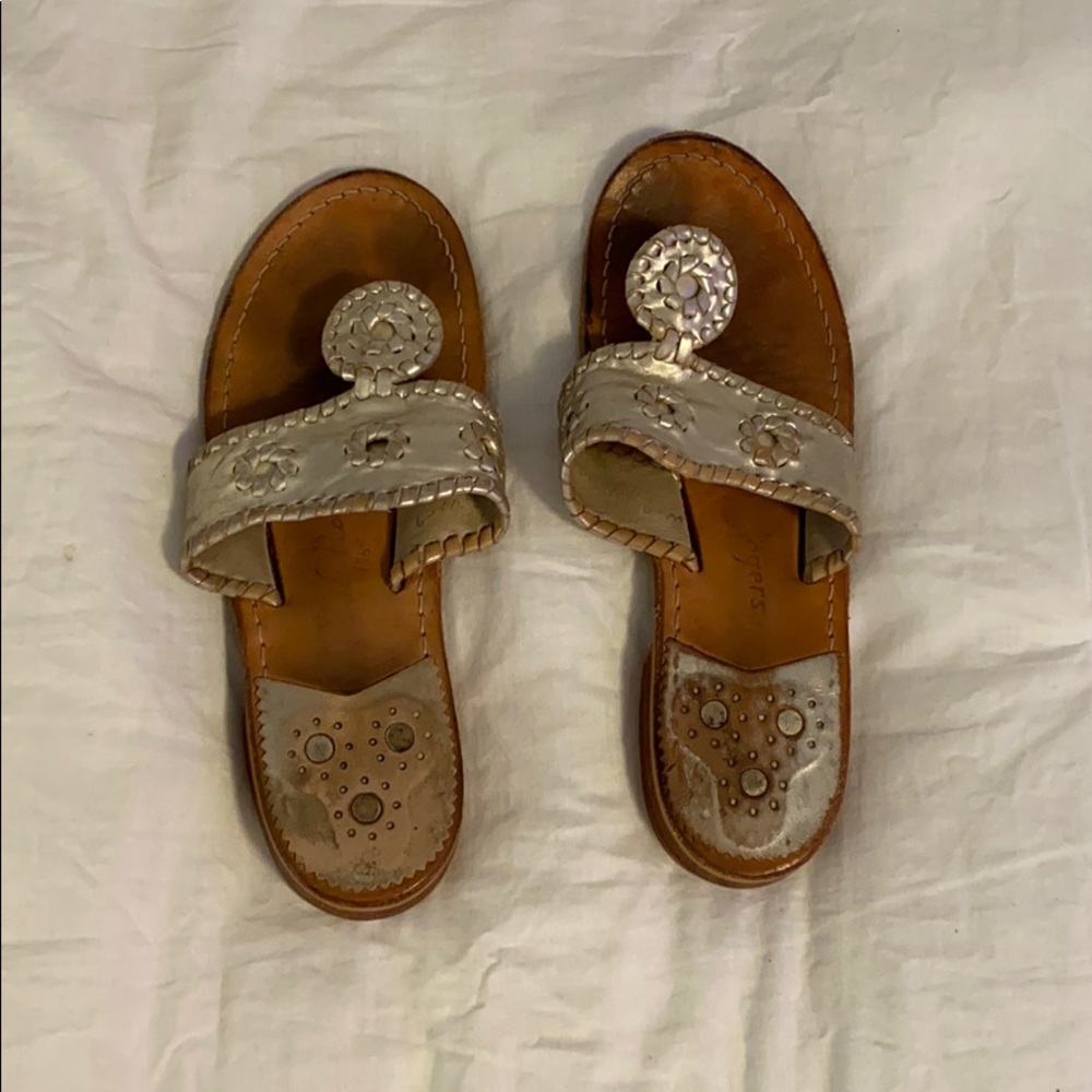 Kids Jack Rodgers in Platinum Gold